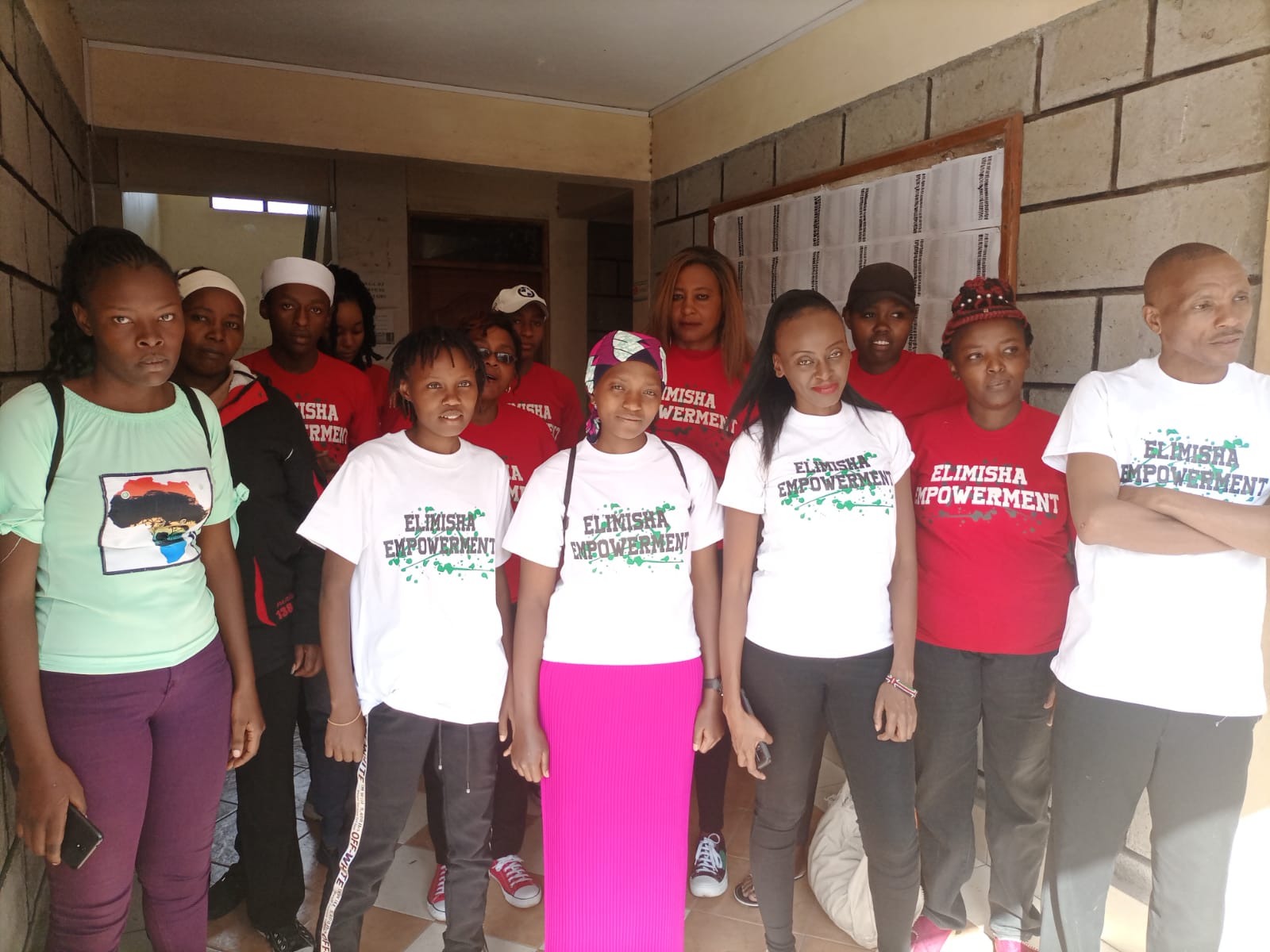 Volunteers During ELimisha Empowerement Community Activity